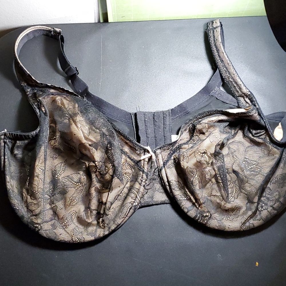 Cacique Black Lace Bra